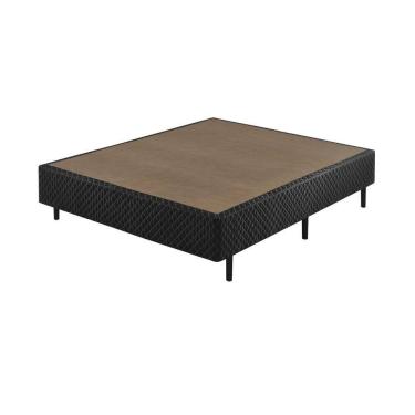 Imagem de Somiê ECO Bordado Casal 138x198x40cm Ecoflex Preto