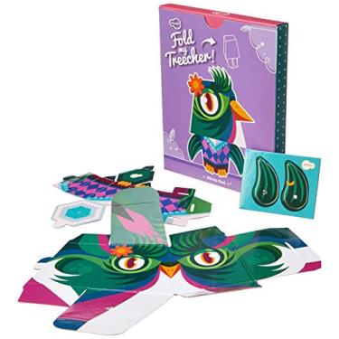 Imagem de Krooom Animais De Montar Coruja Roxo/Verde