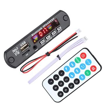 Imagem de Placa De Decodificação MP3 12V/5V SDM01BT U-DX Tela De 4 Cores Bluetooth5.0 FM APE FLAC Módulo De Placa De Decodificação, Placa Decodificadora Com Controle Remoto E Formato De Música