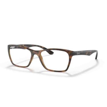 Imagem de Armação para Óculos Ray-Ban 0RX7033L 2301 Tam 52 / Marrom Tartaruga