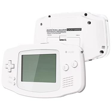 Imagem de Capa de reposição branca eXtremeRate pronta para IPS Ready e lente de tela branca para Gameboy Advance - Compatível com IPS e LCD padrão - Console e tela IPS não incluídos