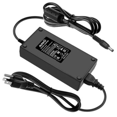 Imagem de ALITOVE Adaptador de fonte de alimentação 24V 8A 100~240V AC para DC 24 Volt 8Amp 192W Conversor de energia 7,5A 7A 6,5A 6A Transformador de baixa tensão 5,5 x 2,5 mm para luz LED CCTV Câmera Monitor LCD