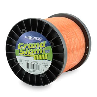 Imagem de Hi-Seas Linha de monofilamento Grand Slam, teste de 60 lb/27,2 kg, 0,80 mm de diâmetro, rosa, 1536 m