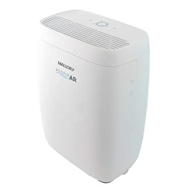 Imagem de Purificador de Ar Mallory Respirar – 70m² de Alcance, 350m³/h CADR, Filtro HEPA13, 3 Funções Inteligentes, Sensor de Poeira e Indicador de Qualidade do Ar - Bivolt