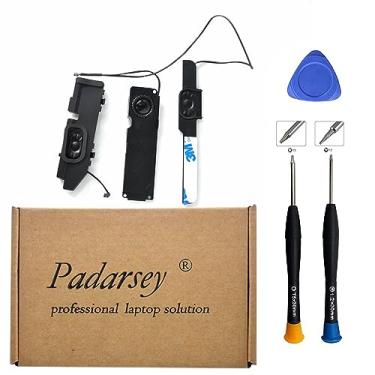 Imagem de Padarsey Conjunto de alto-falantes internos direito e esquerdo L & R de substituição compatível com MacBook Pro 13 polegadas A1278 (início de 2011, final de 2011 e meados de 2012)