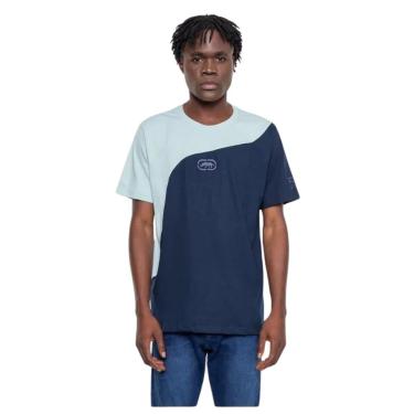Imagem de Camiseta Ecko Especial Corte Moderno Azul com Logo Bordado-Masculino