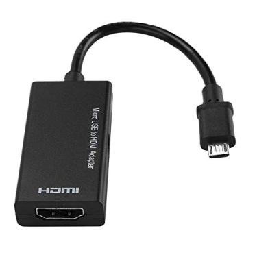 Imagem de Adaptador Micro USB para HDMI de telefone Android para TV HD - Resolução super alta até 1080P e som estéreo de 8 canais - Compatibilidade ampla de sinal estável