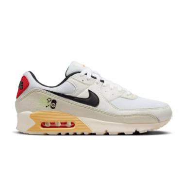 Imagem de Nike Tênis de corrida masculino Air Max 90 (42), branco/osso claro/gergelim/preto