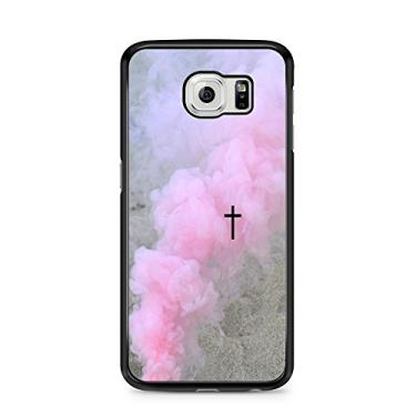 Imagem de Capa para Samsung Galaxy Smoke Cross para Samsung Galaxy S6 Edge Plus borracha preta (enviada da Califórnia da Casematic)