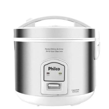 Imagem de Panela Elétrica Arrozeira Elétrica A Vapor Visor Inox
