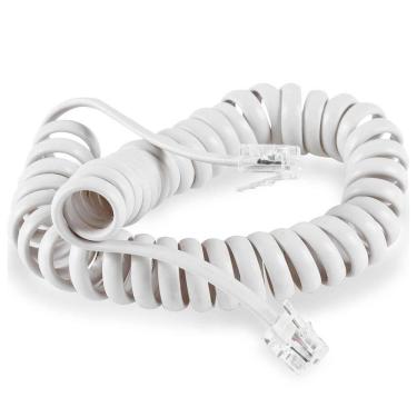 Imagem de Cordão Espiral Monofone 1,70M Branco - Dantas