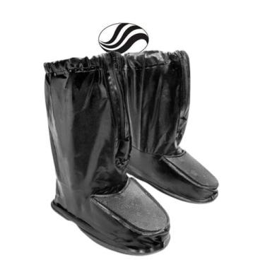 Imagem de Bota solada polaina impermeavel alba motoqueiro motociclista, GG