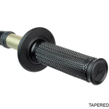 Imagem de Manopla Renthal Tapered UltraTacky Half Waffle, Preto