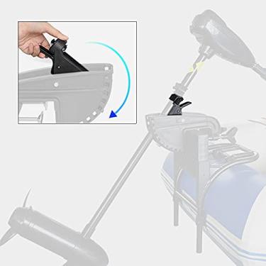 Imagem de Suporte para Motor de Pesca, Suporte para Motor de Popa Suporte para Motor de Pesca para Caiaque Suporte para Propulsor de Motor Elétrico Suporte para Barco Stent de Motor