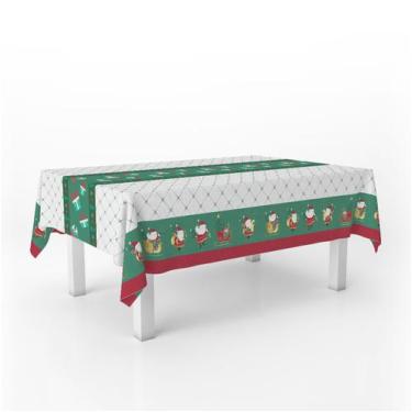 Imagem de Toalha de Mesa Retangular Decorativa Natal Presentes - PRESENTE-BRINDE
