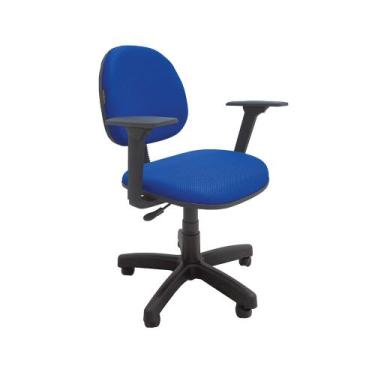 Imagem de Cadeira de Escritório secretária giratória 758 em tecido space com bra