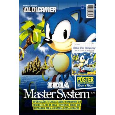 Imagem de Pôster Master System - Sonic the Hedgehog - Editora Europa