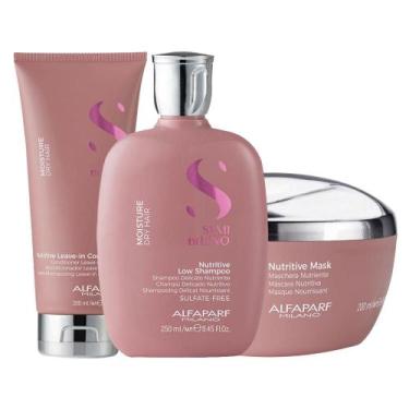 Imagem de Kit Alfaparf SDL Moisture - Sh 250ml+Cond 200ml+Másc 200ml - ALFAPARF 