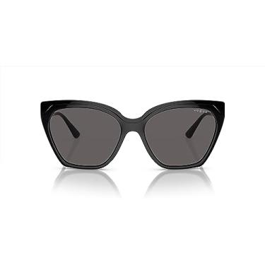 Imagem de Óculos de Sol Vogue Eyewear 0VO5521S W44/87 Tam 57 / Preto - Lentes Preto