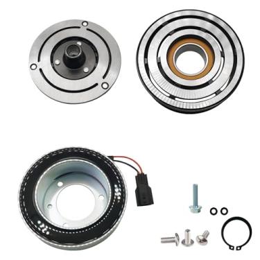 Imagem de Kit de montagem de embreagem de compressor A/C Bobina de rolamento de polia de placa 152032 Substituição para Nissan Murano 3,5L 2009-2014, kit de reparo de automóvel para compressor de ar