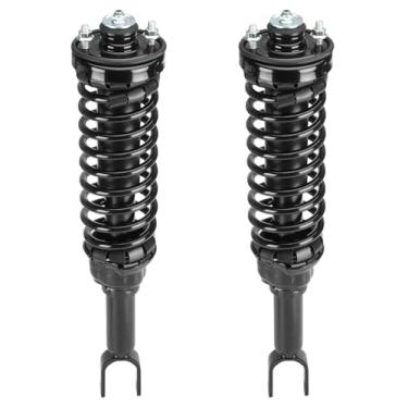 Imagem de Conjunto de amortecedor traseiro com mola de bobina compatível com Honda Civic 1996-2000, Acura EL 1997-2000, substituição 171292, esquerda e direita, 2 peças