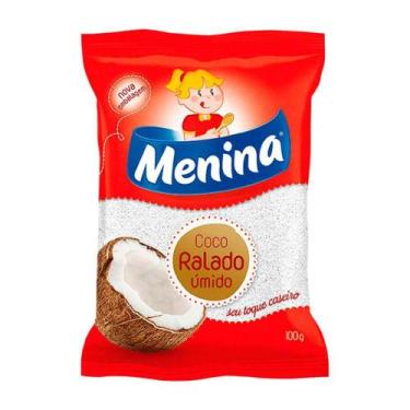 Imagem de Coco Ralado Menina Úmido 100g