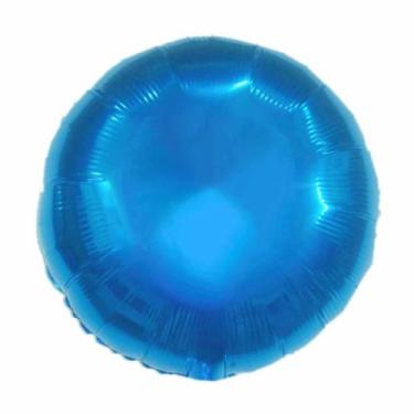 Imagem de Balão Metalizado Redondo Tons Variados - 18 Polegadas - Extra Festas, 