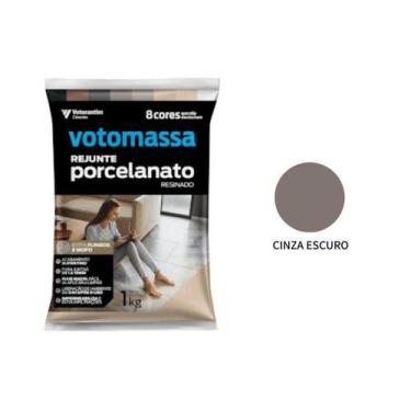 Imagem de Rejunte Votoran Porcelanato Cinza Escuro 1kg