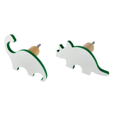 Imagem de 2 Ganchos de parede Dinossauros infantil safari mochila - SOUVENIR DEC
