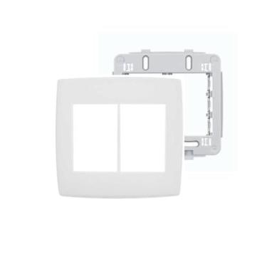 Imagem de Placa Espelho 4x4 6 Módulos Branco Legrand Pial Plus 618536