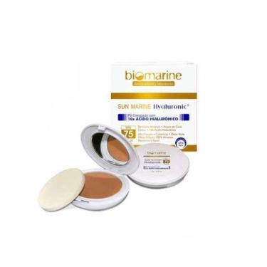 Imagem de Pó Compacto Biomarine Sun Marine Hyaluronic FPS 75