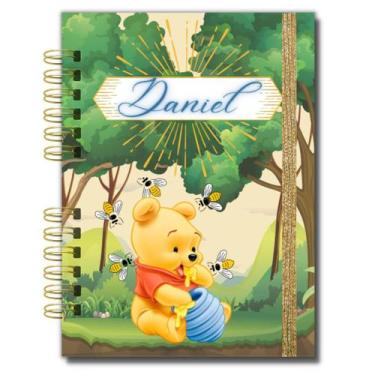 Imagem de Caderneta de Vacinação da Criança - Ursinho Poo - EMF Planners