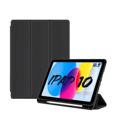 Imagem de Capa case p/ Apple iPad (10ª geração) 10.9"C/Compart. Pen Menor Preço 