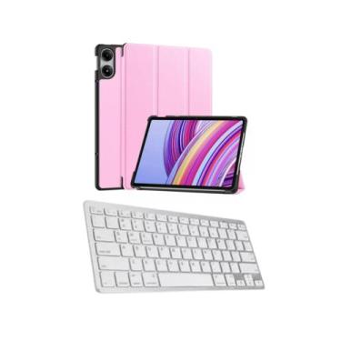 Imagem de Capa Anti-Impacto + Teclado Bluetooth Para Xiaomi Redmi Pad Pro 12.1 -