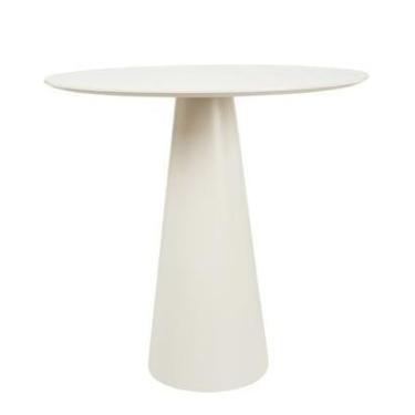 Imagem de Mesa de Apoio Cone Off White - Tampo 60 cm Altura 60 cm - Personal Dec