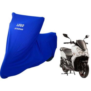 Imagem de Capa Para Proteger Moto DafraCruisym 150 Sob Medida - Mz, Azul