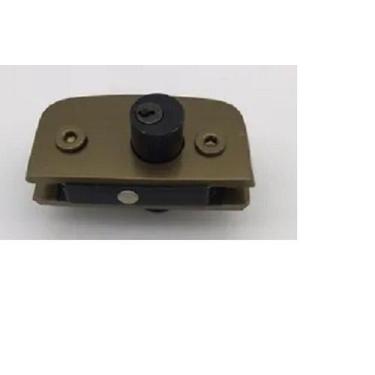 Imagem de Fechadura Porta De Vidro De Abrir Pivotante 1520 - Bronze - Glassteck