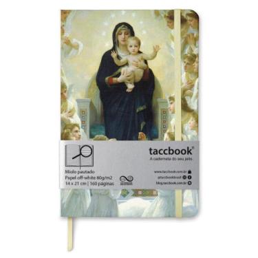Imagem de Caderno Pautado taccbook A virgem com anjos 14x21 Ríg.