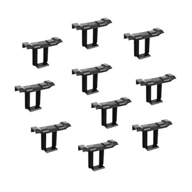 Imagem de ＫＬＫＣＭＳ 10 peças clipes de drenagem do painel solar painel fotovoltaico guia de água pp clipes remoção automática de lama de água estagnada, 30MM