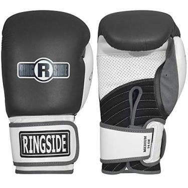 Imagem de Ringside Luvas de treinamento IMF Tech Boxing MMA para boxe, regulares, pretas