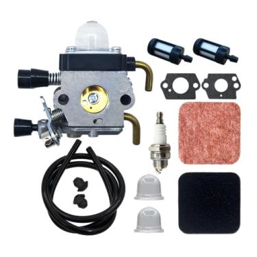 Imagem de AiBiCi Carburador com filtro de ar para Stihl FS75 FS80 FS85 FS85R FS85T FS85RX HS75 HS80 HS85 HL75 HL75K FH75 HT70 HT75 KM80 KM85 KM85R FC75 FC85 SP85 80 SP8 5 carburadores ZAMA
