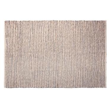 Imagem de Hausattire Tapete de área de juta 1,2 m x 1,8 m - azul, tapete rústico grande para sala de estar, quarto, cozinha | Tapetes decorativos de área de jantar estilo country boho - 122 x 182 cm