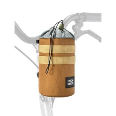 Imagem de ROCKBROS Suporte de copo de bicicleta, suporte de garrafa de bicicleta com isolamento de curto prazo, suporte universal de garrafa para bicicleta, scooter, cadeira de rodas