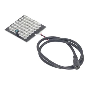 Imagem de IR LED Placa de Luz LED Iluminador Infravermelho Luz LED Lâmpada Módulo de Placa Infravermelha - LED Visão Noturna 850nM DC12V
