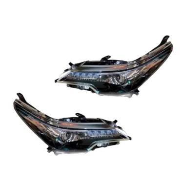Imagem de Estilo de carro compatível com Toyota Fortuner 2016-2018 Faróis Todos os faróis de LED LED DRL Head Lamp Angel Eye Bi Xenon Acessórios