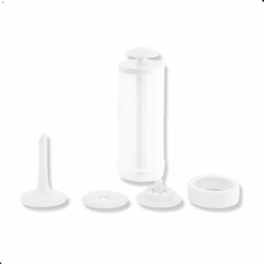 Imagem de Maquina De Churros Manual Forma Masseira 4 Peças Branca - Nitron