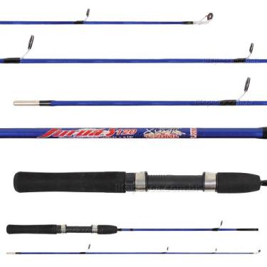 Imagem de Vara Para Molinete Xingu Juruá (1,60m) 6-11lb S160 - 2 Partes, Cor azu