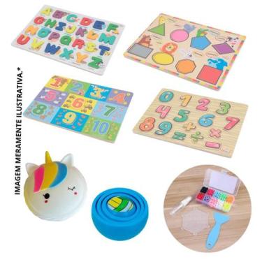 Imagem de  Kit Sensorial Infantil - Para Crianças com Autismo e TDAH - Royal Toy