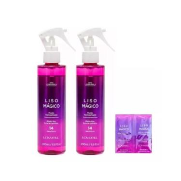 Imagem de Liso Mágico 2 Fluidos Termoativado 200ml - Lowell