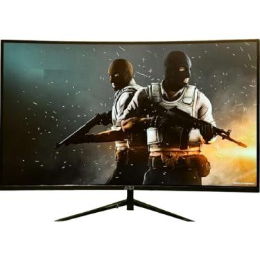 Imagem de Monitor Gamer Curvo 27 Polegadas 165Hz HDMI DisplayPort 1ms Resolução Full HD 1920x1080 Design Ergonômico e Ajuste de Inclinação